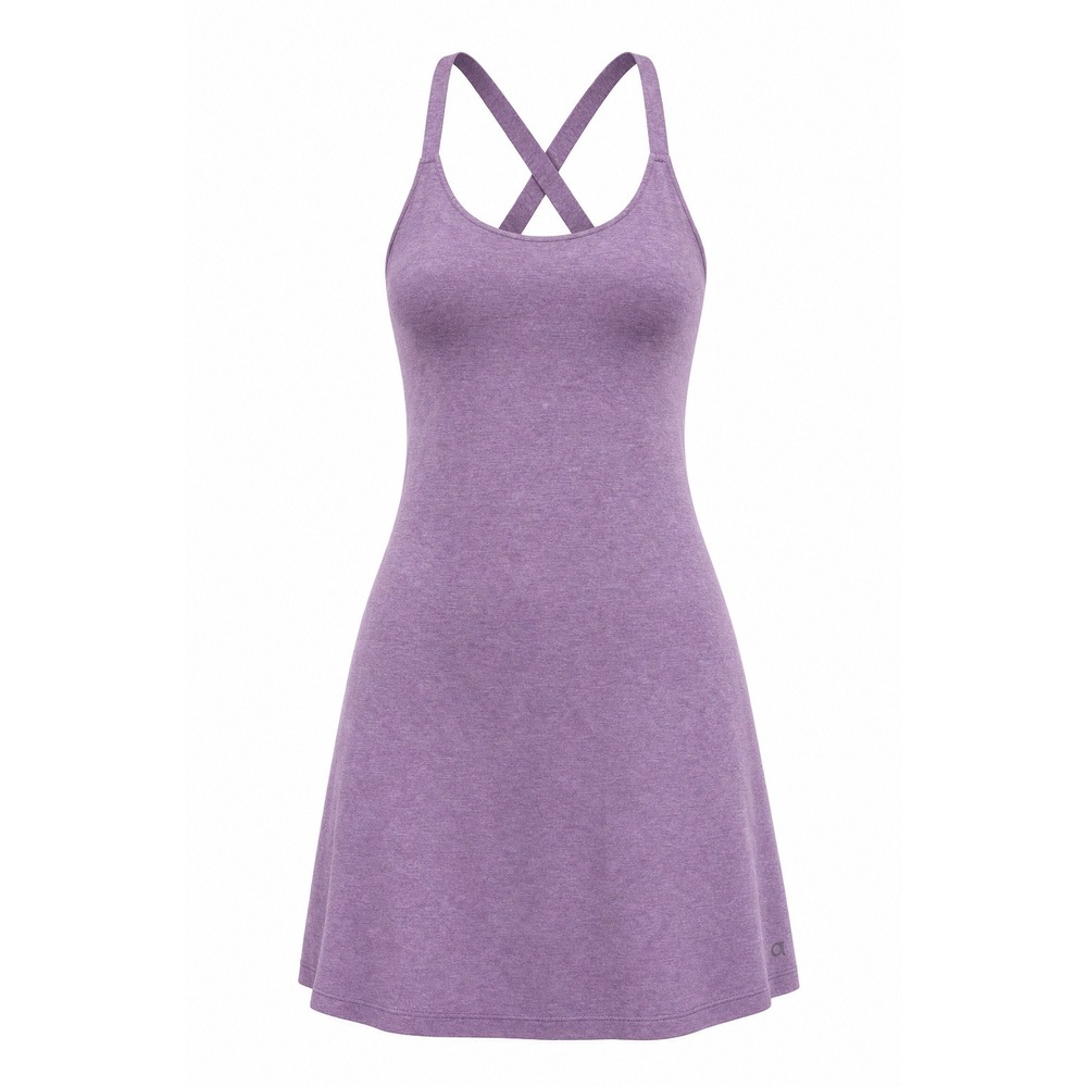 GapFit Women‎ Purple Active Dress Cross Back Built-in Shorts S Athleisure